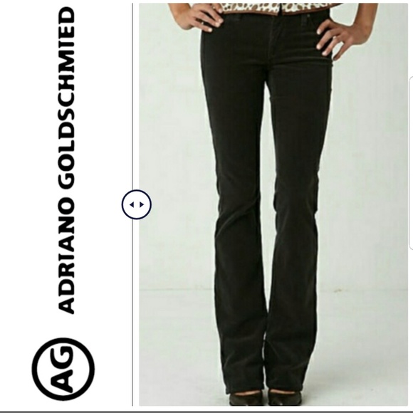Ag Adriano Goldschmied Denim - AG Adriano Goldschmied 🍀Black corduroy pants / 30